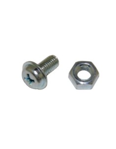 Bolt/Nut Fender 8 x 5mm Chrome.